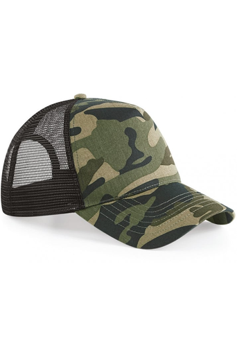 B694 - Camo Snapback Trucker